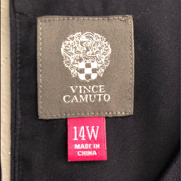 Vince Camino Navy Blue High Low Dress - Picture 2 of 3